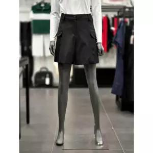 볼빅 [STD] 여성 플리츠 반바지 VLHPQ391_BK
