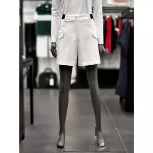 볼빅 [STD] 여성 플리츠 반바지 VLHPQ391_OW
