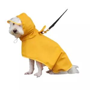 반려견 우비 레인코트 강아지 방수원단 비옷 4XL-8XL 애우비 애레인코트 방수 대형 소형 망토 중형 패딩