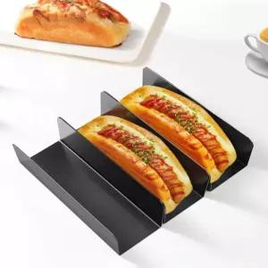 핫도그틀 재사용 가능 베이킹 바게트 세트 금형 그리드