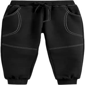 슈잉 보이의 헐렁한 면 스웨트 팬츠 캐주얼 엘라스틱 조거 4-16 년