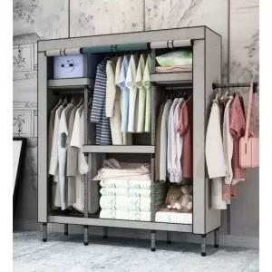 조립식 이불장 옷장 커튼형 드레스룸 수납장 간이