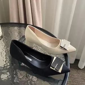 여성화 미들힐 키높이 샌들 슬링백힐 토오픈 하이힐-WFNSK1M