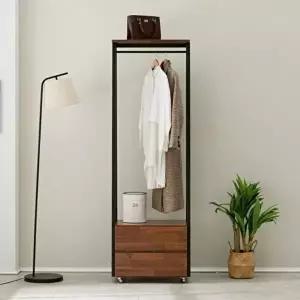 고품질 600 2단 서랍장 행거형 이동식 수납 행거서랍장 행거수납장 서랍행거 수납정리함 수납행거 WFLTSJ0