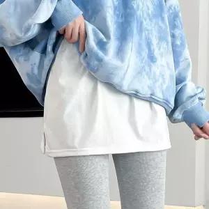 [라일리여성의류] Rly WL 이너 속치마 레이어드 미니 치마 스커트 S