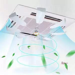 에어컨실링팬 바람막이 가드 에어가이드 바람 가림막 에어 날개 사무실 순환 가게 업소hij870