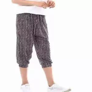 [라일리여성의류] Rly 여성용 7부 쿨바지 Fr 스트라이프 여성쿨바지
