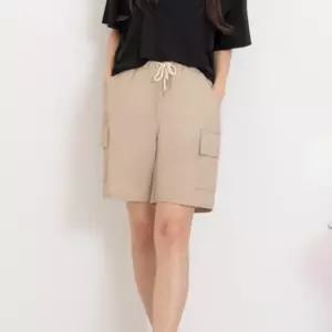 [라일리여성의류] Rly 여성 여름 데일리 캐주얼 밴딩 포켓 카고팬츠 바