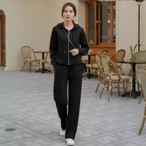 [라일리여성의류] Rly 간절기 후드집업 트레이닝 세트 셋업 운동복 츄리