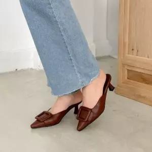 하이힐 토오픈 펌프스 웨지힐 구두 여성화 메리제인-WFNSL9N