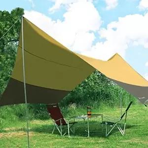 캠핑 헥사타프 대형 텐트 차박 쉘터 햇빛가리개 썬쉐이드 그늘막 타프쉘-WFNSV2Y