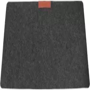 WERTGHJ 게이밍 패드 펠트 비직조 테이블 키보드 매트 (블랙)