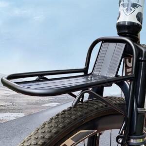 알루미늄 합금 자전거 투어링 랙  산악 헤비듀티 리어 캐리어  안정적인 짐받이 장착 브래킷