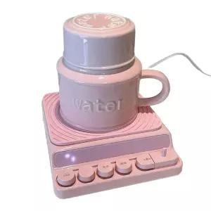 생일선물추천 보온 가능한 티포트 전기포트 도자기잔 포함 따뜻하게 차 커피 오피스 카페