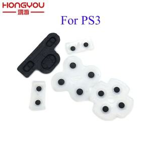 [호환품]소니호환 플레이 스테이션 3 PS3 컨트롤러용 실리콘 전도성 고무 버튼 패드 세트 1-10개 가