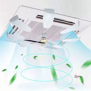 에어컨실링팬 바람막이 에어가이드 바람 가림막 가드 날개 에어 가게 사무실 업소 순환ghi750