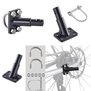 R6FE 자전거 트레일러 히치 마운트 어댑터 휴대용 커넥터 교체 커플러