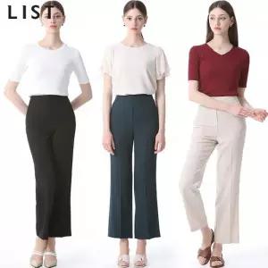 [리스트][리스트] 솔리드 스트레이트 포멀 팬츠