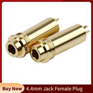 오디오 잭 4.4mm 플러그 헤드폰 암 커넥터  5 극 밸런스 인터페이스  납땜 이어폰 와이어  가전 제품