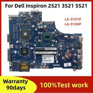 델인스피론 2521 노트북 마더보드, VAW01 LA-9101P DDR3 I3 I5 I7 CPU, HD8730M 또는 HD7670M GPU