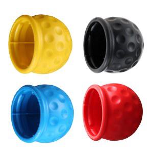 1개 50MM 고무 견인봉 커버 자동차 검정 견인 보호대 노랑 히치 빨강 트럭 트레일러