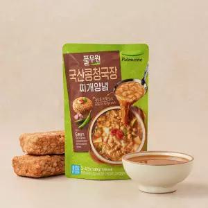 풀무원 브랜드관 국산콩 청국장 찌개양념 130g