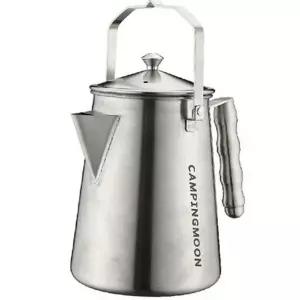 [캠핑문]캠핑용 주전자 1.86리터 스텐 주전자 아웃도어 휴대용 버너용 대용...