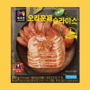 목우촌 오리훈제 슬라이스 부드러운 180g 10개