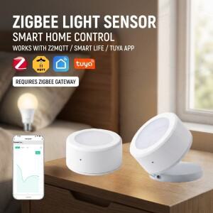 ZigBee 조도 센서 조명 밝기 감지기 룩스 측정 스마트 라이프 TUYA Z2M 연동 홈 오토메이션