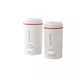 usb 전기 텀블러 충전식 주전자 여행 커피 포트 가열 일체형 물끓이기 온수 소형