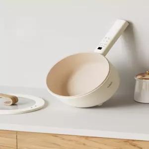 멀티 분리형 포트 라면팟 쿠커 냄비 가능 내솥 만두 찐 찜통 세라믹 휴대용