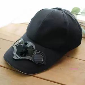 선풍기 거실 조용한 가정용 태양열 아이디어상품 여름 모자 야외 등산 태양광lmn593