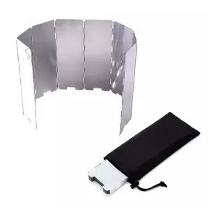 바람 알루미늄 휴대8단 가스버너 버너 경량 화력 풍경 효율 바람막이 조리 접이식