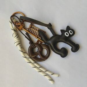 패션 만화 캐릭터 키체인 가방 펜던트 시리즈 고양이 모양 선물용 장식