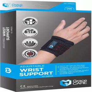 그레이스 케어 손목 보호대 압박 스트랩 - 터널 건염 관절염 및 긴장 피트니스 역도 밴드 왼손 또는