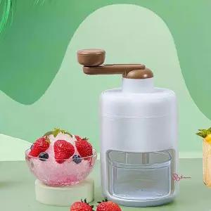 팥빙수기계 빙삭기 수동 얼음 분쇄기 눈꽃 가정용 쇄빙기 웰빙 위즈 스노우 자동lmn023