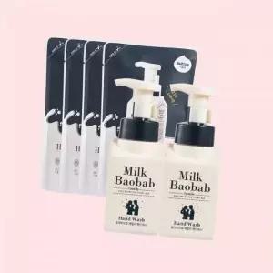 밀크바오밥 패밀리 핸드워시 300ml 2개 +리필 250ml 4개 4308234