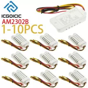 AAM2302B DHT22 유선 디지털 어댑터 AM2302 프로브 센서 플레 온습도 모듈 5PCS