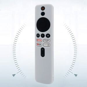 샤오미호환 Mi 4K TV BoX 2세대 안티 드롭 슬립 원격 제어 슬리브 액세서리 용  실리콘 보호 케이스 커버