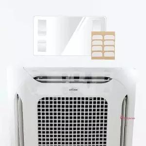 에어컨바람막이 국산 윈드 에어가드 가드 가림막 2매 날개 에어가이드 실속형 이지 필름pqr100