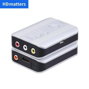 HDMI to AV 컨버터  토스링크 오디오 포함  HDMI2AV 컴포지트 케이블  RCA 어댑터  플스호환  TV 박스  xbo