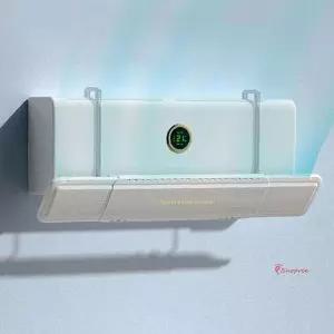 에어컨바람막이 윈드 거치식 날개 가드 벽걸이 무타공 에어 가림막 에어가이드 히터 온풍기ijk504