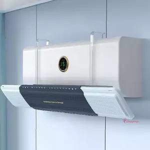 에어컨바람막이 거치식 가드 풍향조절 가림막 윈드 날개 에어 에어가이드 온풍기 프로텍트 히터zab785