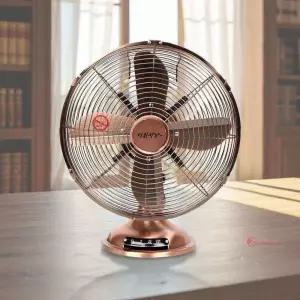 선풍기 조용한 거실 가정용 바람 메트로 한빛 메탈vwx798