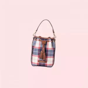 BEANPOLE ACCESSORY 코어체크 PVC 드로우스트링백 - 레드