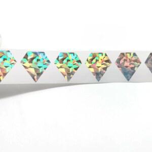 스크래치 다이아몬드 스티커 글로스 회색 27 티커 시트 29mm다이아몬드 실버 500매