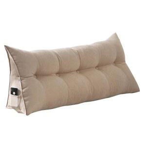 삼각등쿠션 대형 쿠션 허리받침 180x50cm 등쿠션 쇼파등받이 케어 역류방지