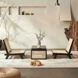 손님다과상 개다리소반 다도상 원목 트레이 전통 드라이 접이식