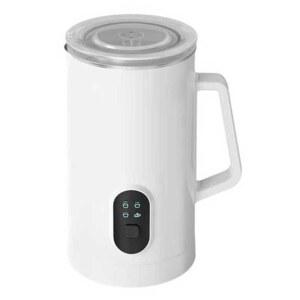우유거품기 라떼 우유 데우는 선물함 전동 업소용 게 포머 포밍 커피 미니 8L 하얀색