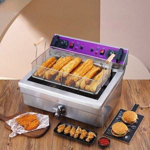 20L 대용량 전기 튀김기 상업용 실린더 10L/20L 감튀 20리터 이코노미 단일 영업용 1 2구